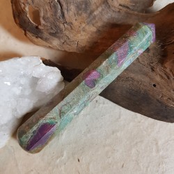 Baton de massage RUBIS/FUCHSITE