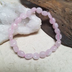 Bracelet QUARTZ ROSE 4x6mm