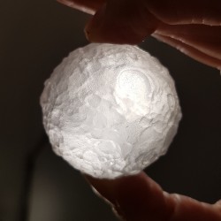 Sphère Lune CRISTAL DE ROCHE