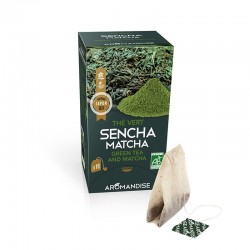 Thé vert Sencha et Matcha Bio...