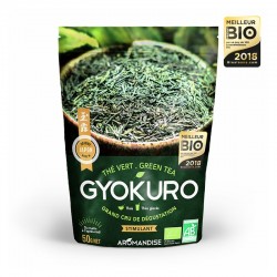 Thé vert Grand Cru Gyokuro Bio -...
