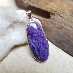 Pendentif CHAROITE - Argent 925