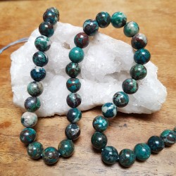 Perle CHRYSOCOLLE 9mm / Lot 10...