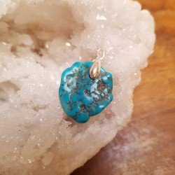 Pendentif QUARTZ TOURMALINE NOIRE