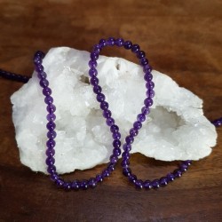 Perle  AMETHYSTE Extra 4mm / Fil...