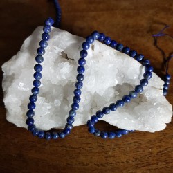 Perle  LAPIS LAZULI 4mm / Fil...