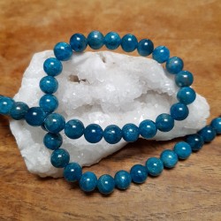 Perle  APATITE Extra 8mm / Lot...