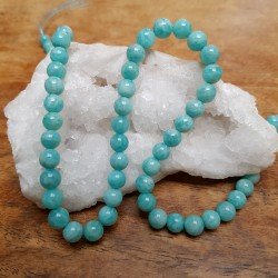 AMAZONITE 6mm / Fil entier